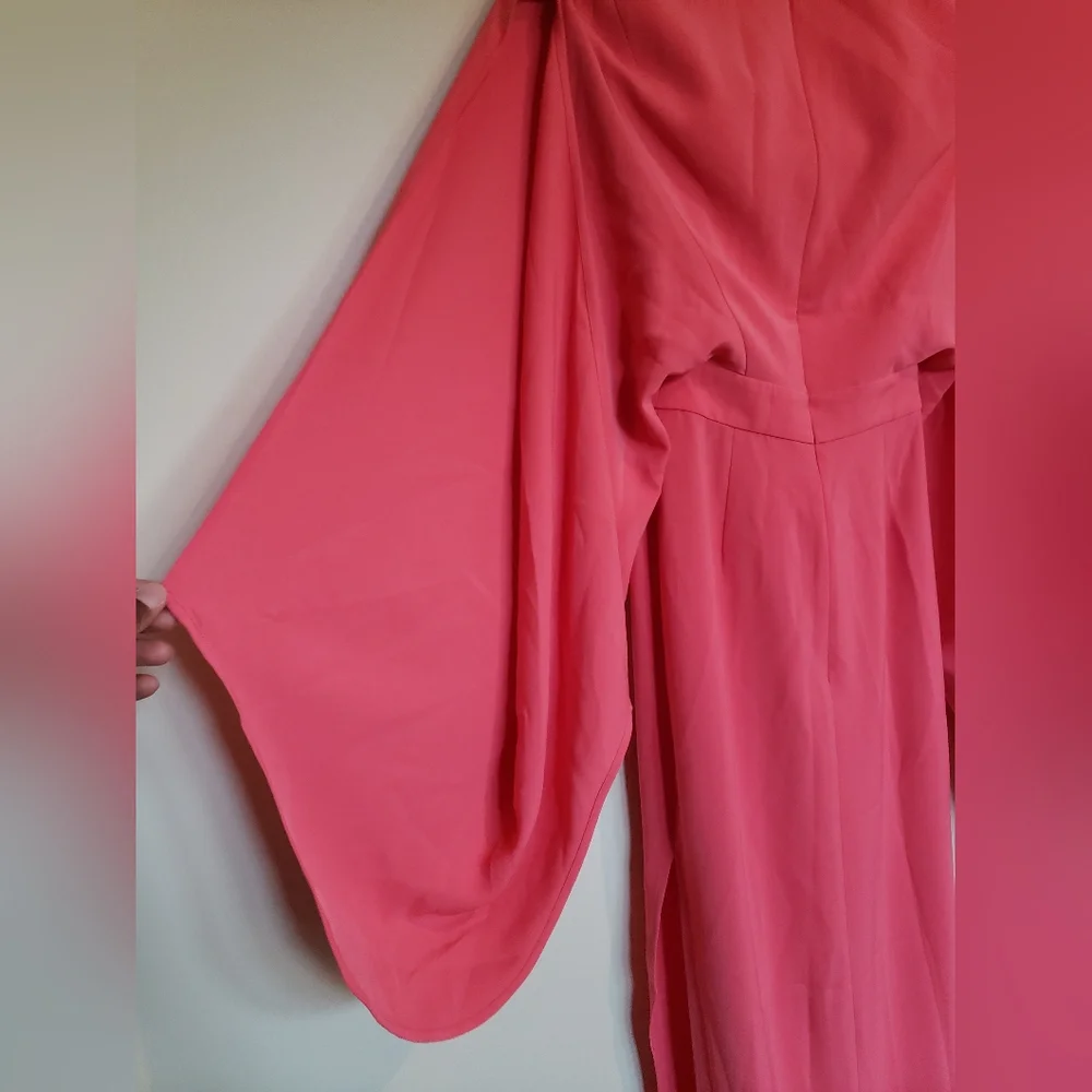 AQ/AQ karo deep plunge maxi dress size 0
